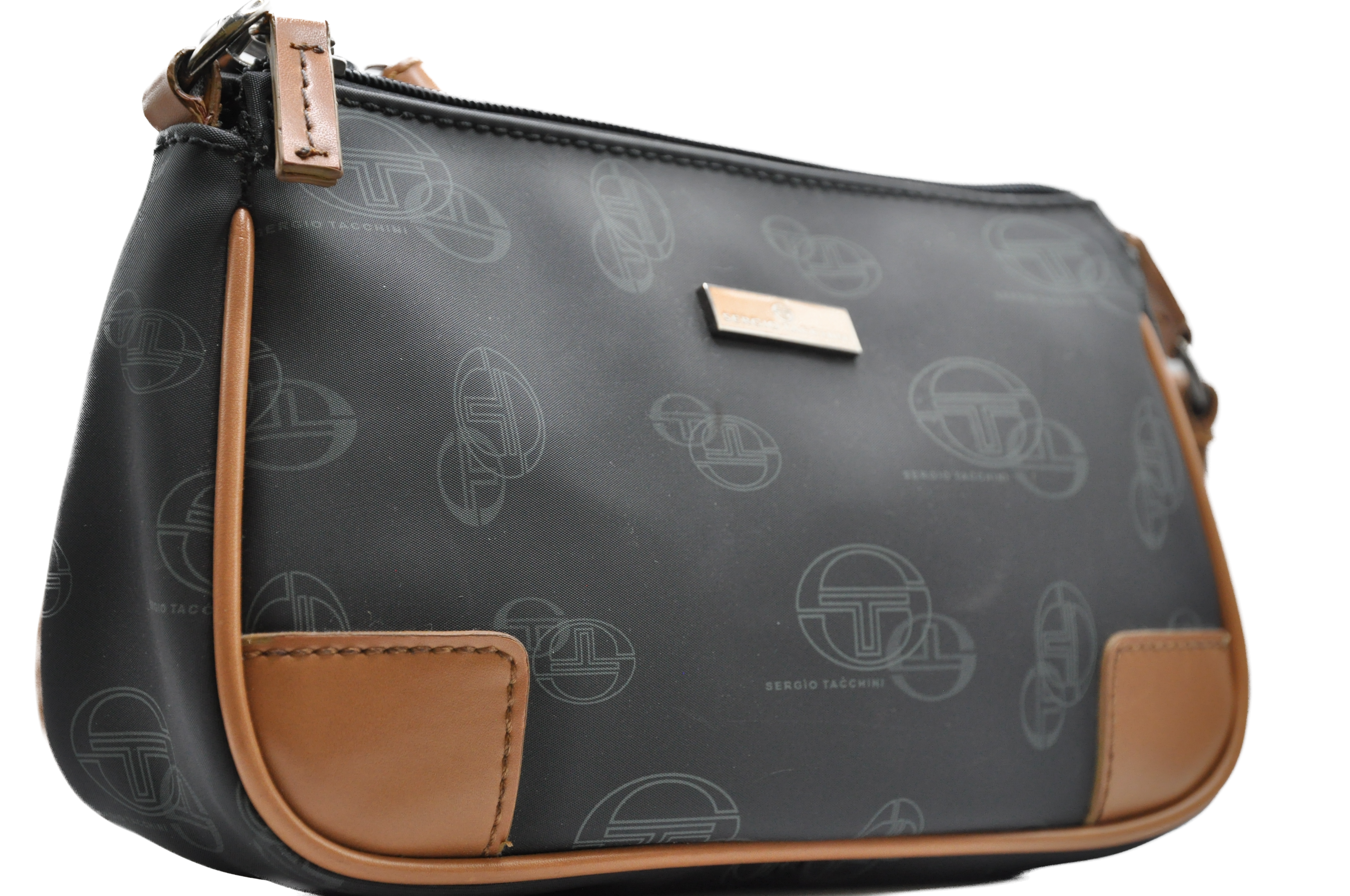 Sergio tacchini bag in Schwarz-Braun.