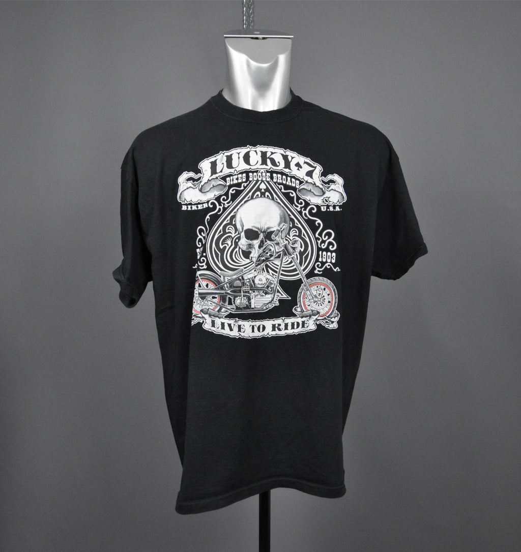 Lucky 7 Biker Shirt (XXL)