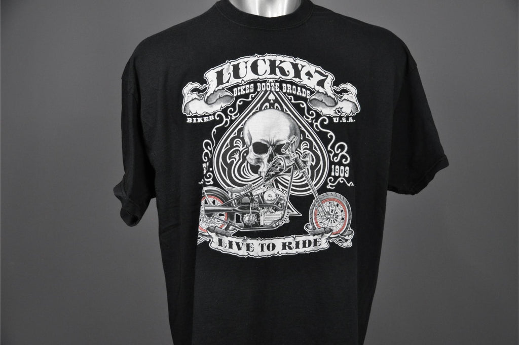 Lucky 7 Biker Shirt (XXL)