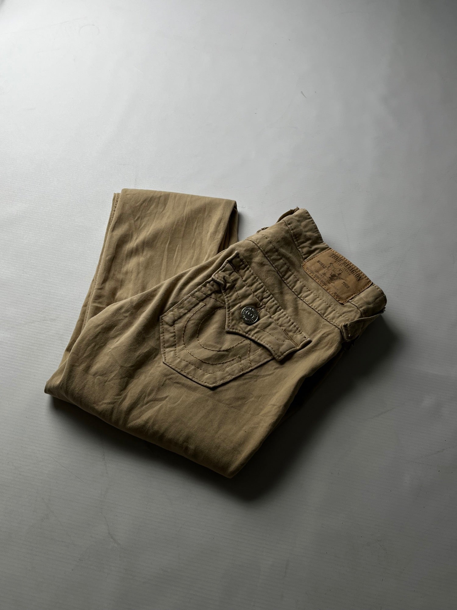 True Religion Jeans – beige, Premium Vintage (26)