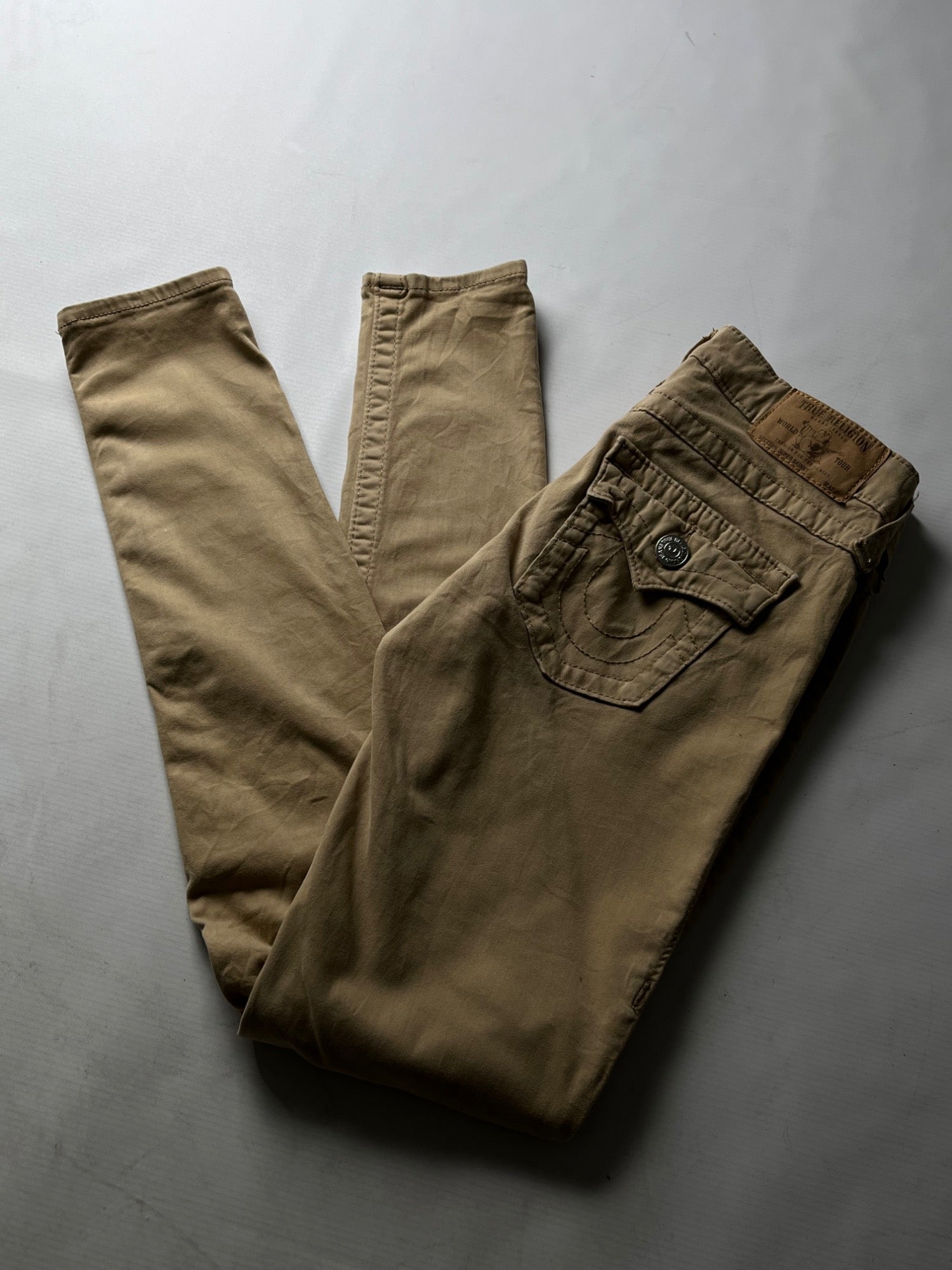 True Religion Jeans – beige, Premium Vintage (26)