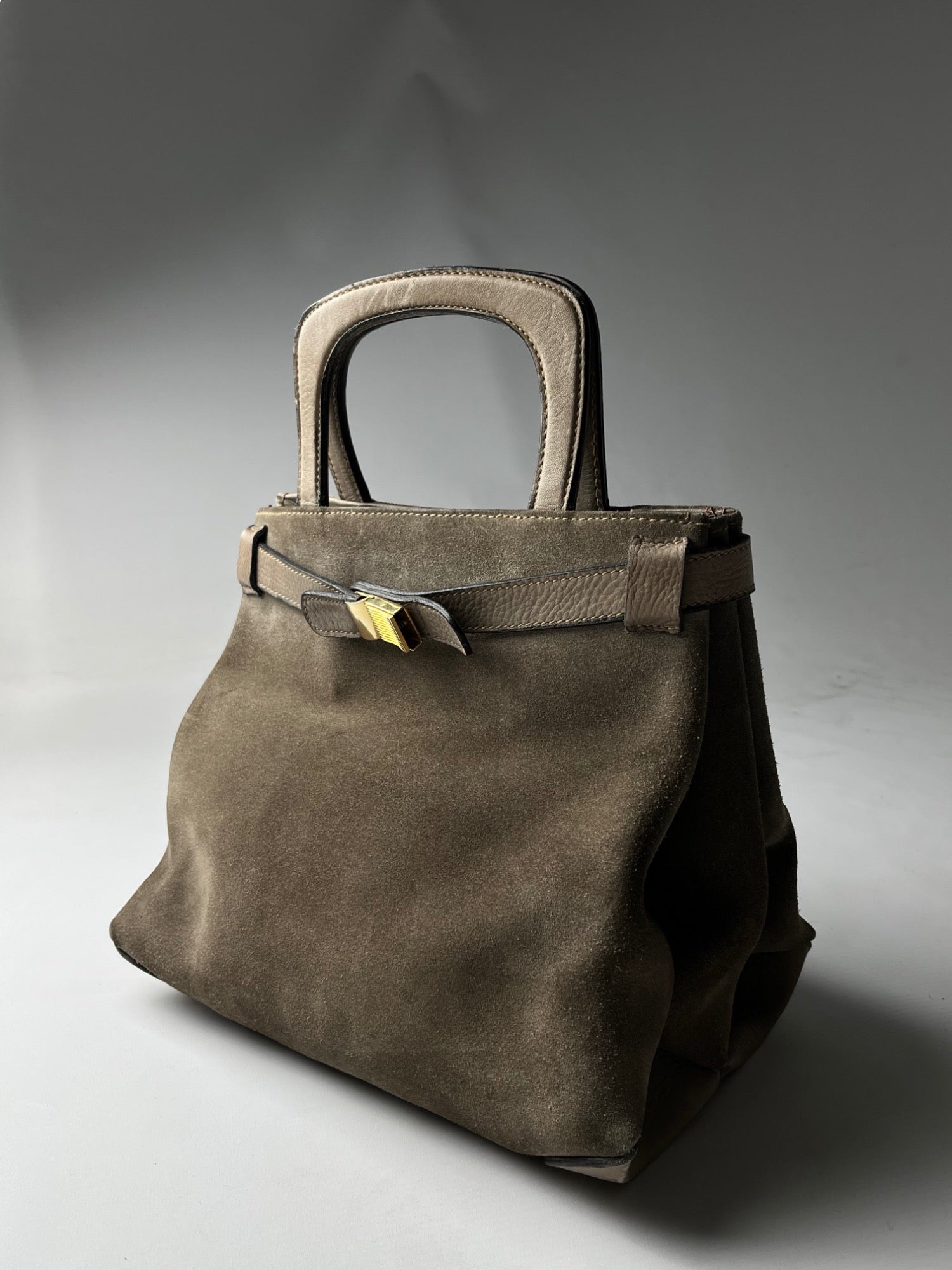 G.Gherardini Handtasche Wildleder