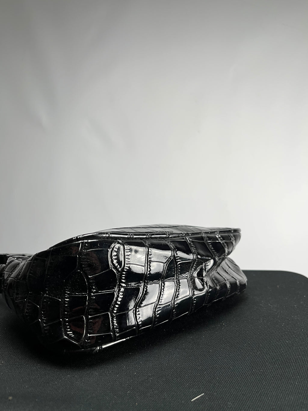 Handtasche in Krokoleder Optik